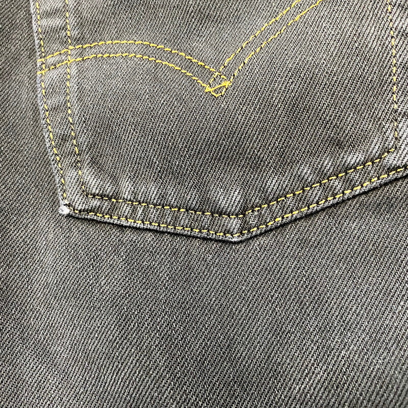 【中古品】【メンズ】 501 BLACK DENIM PANTS 501-0000 ブラックデニムパンツ 刻印524 サークルRタグ USA製 ボトムス 157-250415-as-35-izu サイズ：31×36 カラー：ブラック 万代Net店