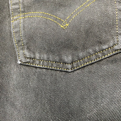 【中古品】【メンズ】 501 BLACK DENIM PANTS 501-0000 ブラックデニムパンツ 刻印524 サークルRタグ USA製 ボトムス 157-250415-as-35-izu サイズ：31×36 カラー：ブラック 万代Net店