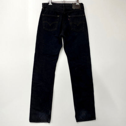 【中古品】【メンズ】 501 BLACK DENIM PANTS 501-0000 ブラックデニムパンツ 刻印524 サークルRタグ USA製 ボトムス 157-250415-as-35-izu サイズ：31×36 カラー：ブラック 万代Net店