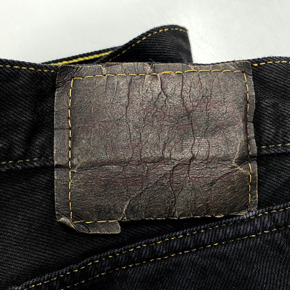【中古品】【メンズ】 501 BLACK DENIM PANTS 501-0000 ブラックデニムパンツ 刻印524 サークルRタグ USA製 ボトムス 157-250415-as-35-izu サイズ：31×36 カラー：ブラック 万代Net店