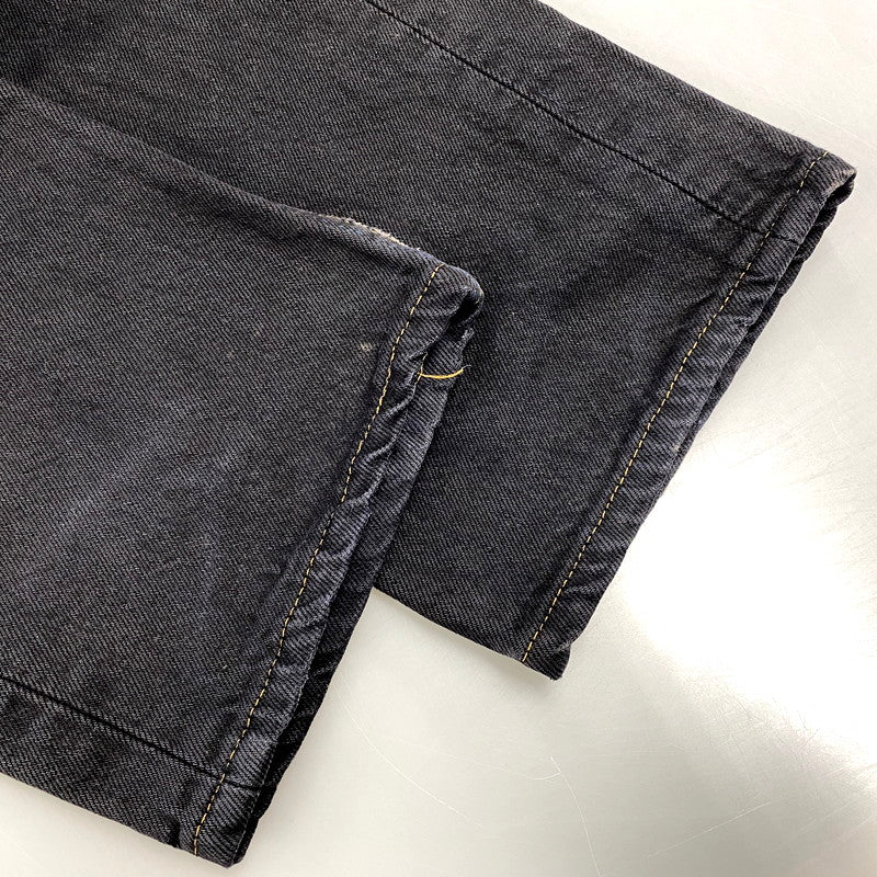 【中古品】【メンズ】 501 BLACK DENIM PANTS 501-0000 ブラックデニムパンツ 刻印524 サークルRタグ USA製 ボトムス 157-250415-as-35-izu サイズ：31×36 カラー：ブラック 万代Net店