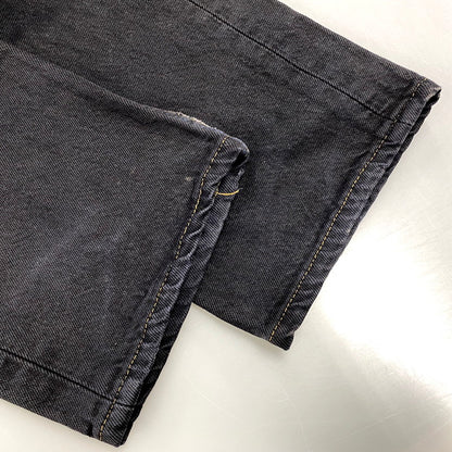 【中古品】【メンズ】 501 BLACK DENIM PANTS 501-0000 ブラックデニムパンツ 刻印524 サークルRタグ USA製 ボトムス 157-250415-as-35-izu サイズ：31×36 カラー：ブラック 万代Net店