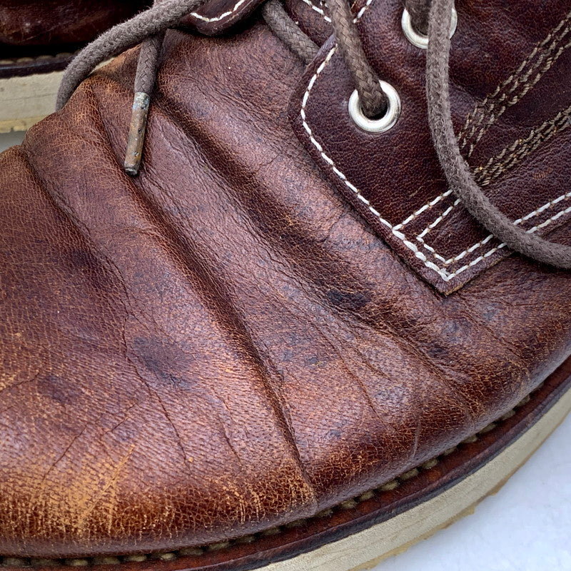 【現状渡し品】【メンズ】 VISVIM ビズビム VIRGIL BOOTS KNGR-FOLK ヴァージル ブーツ シューズ 靴 164-250412-as-17-izu カラー：ブラウン 万代Net店