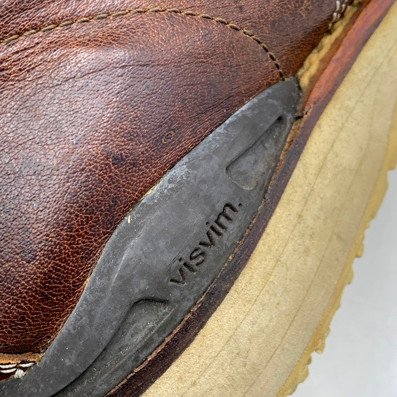 【現状渡し品】【メンズ】 VISVIM ビズビム VIRGIL BOOTS KNGR-FOLK ヴァージル ブーツ シューズ 靴 164-250412-as-17-izu カラー：ブラウン 万代Net店