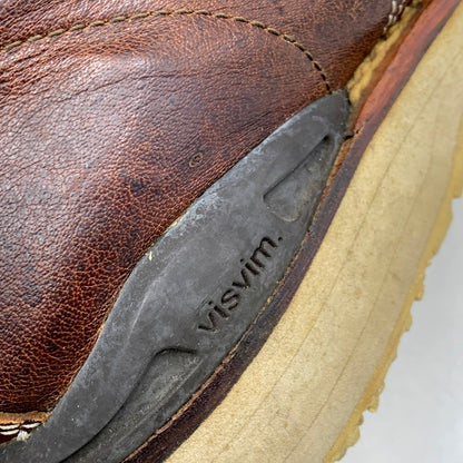 【現状渡し品】【メンズ】 VISVIM ビズビム VIRGIL BOOTS KNGR-FOLK ヴァージル ブーツ シューズ 靴 164-250412-as-17-izu カラー：ブラウン 万代Net店