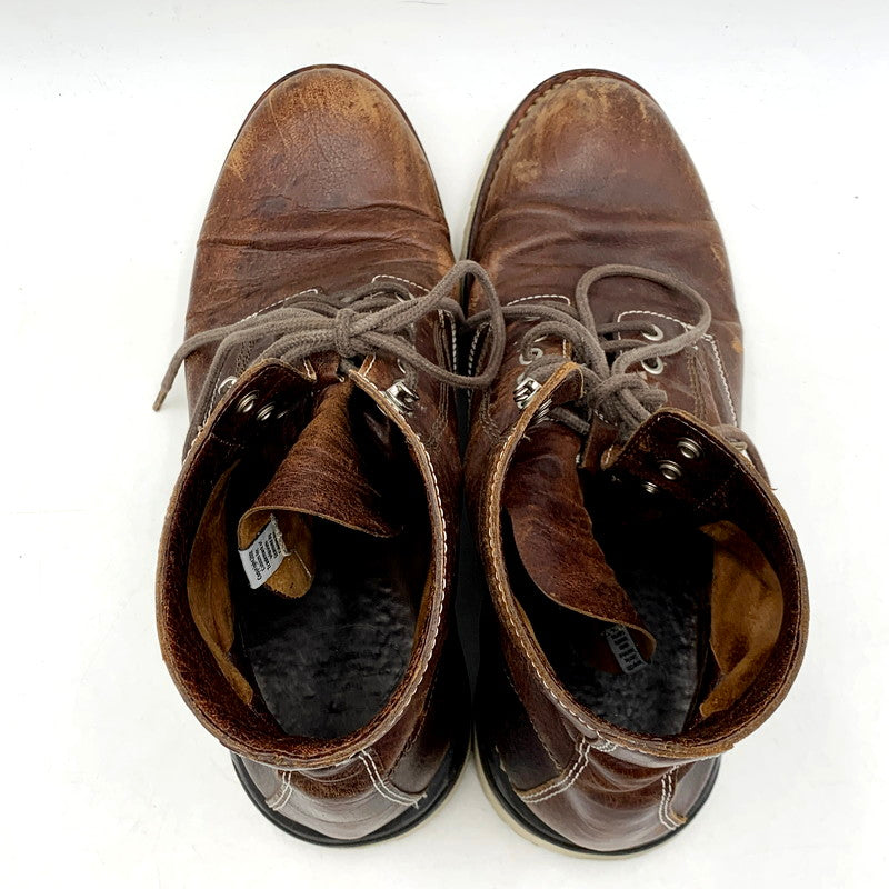 【現状渡し品】【メンズ】 VISVIM ビズビム VIRGIL BOOTS KNGR-FOLK ヴァージル ブーツ シューズ 靴 164-250412-as-17-izu カラー：ブラウン 万代Net店
