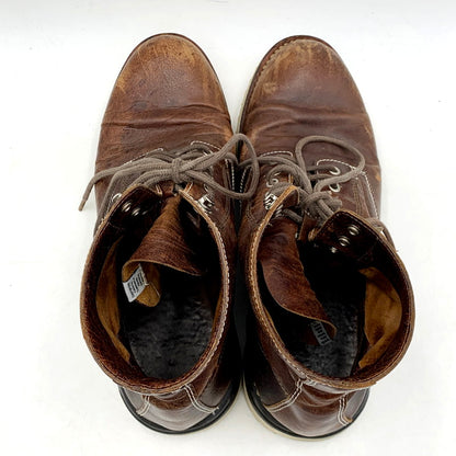 【現状渡し品】【メンズ】 VISVIM ビズビム VIRGIL BOOTS KNGR-FOLK ヴァージル ブーツ シューズ 靴 164-250412-as-17-izu カラー：ブラウン 万代Net店