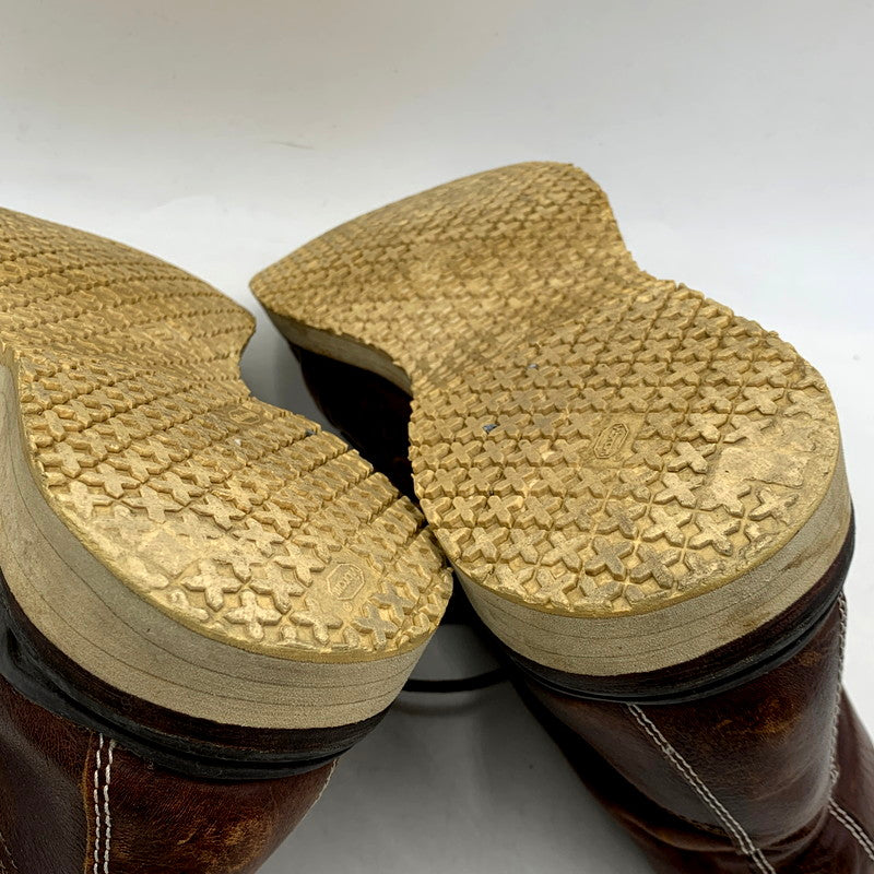 【現状渡し品】【メンズ】 VISVIM ビズビム VIRGIL BOOTS KNGR-FOLK ヴァージル ブーツ シューズ 靴 164-250412-as-17-izu カラー：ブラウン 万代Net店