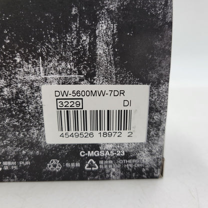 【中古美品】【メンズ/レディース】 G-SHOCK ジーショック DW-5600MW-7 腕時計 199-260527-as-08-izu サイズ：48.9 × 42.8 × 13.4 mm カラー：ホワイト 万代Net店
