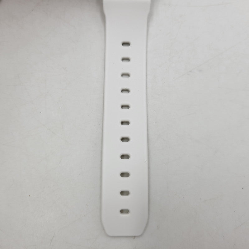 【中古美品】【メンズ/レディース】 G-SHOCK ジーショック DW-5600MW-7 腕時計 199-260527-as-08-izu サイズ：48.9 × 42.8 × 13.4 mm カラー：ホワイト 万代Net店