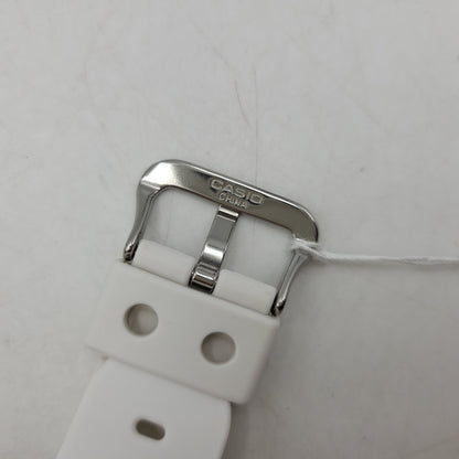 【中古美品】【メンズ/レディース】 G-SHOCK ジーショック DW-5600MW-7 腕時計 199-260527-as-08-izu サイズ：48.9 × 42.8 × 13.4 mm カラー：ホワイト 万代Net店