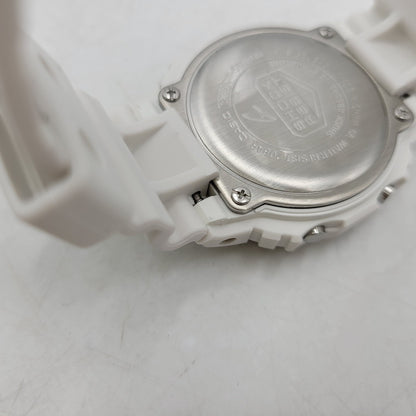 【中古美品】【メンズ/レディース】 G-SHOCK ジーショック DW-5600MW-7 腕時計 199-260527-as-08-izu サイズ：48.9 × 42.8 × 13.4 mm カラー：ホワイト 万代Net店