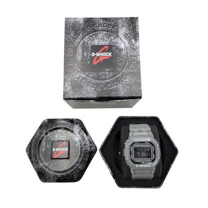 【中古美品】【メンズ/レディース】 G-SHOCK ジーショック DW-B5600G-7 腕時計 199-260527-as-06-izu サイズ：48.9 × 42.8 × 13.4 mm カラー：クリア×ホワイト 万代Net店