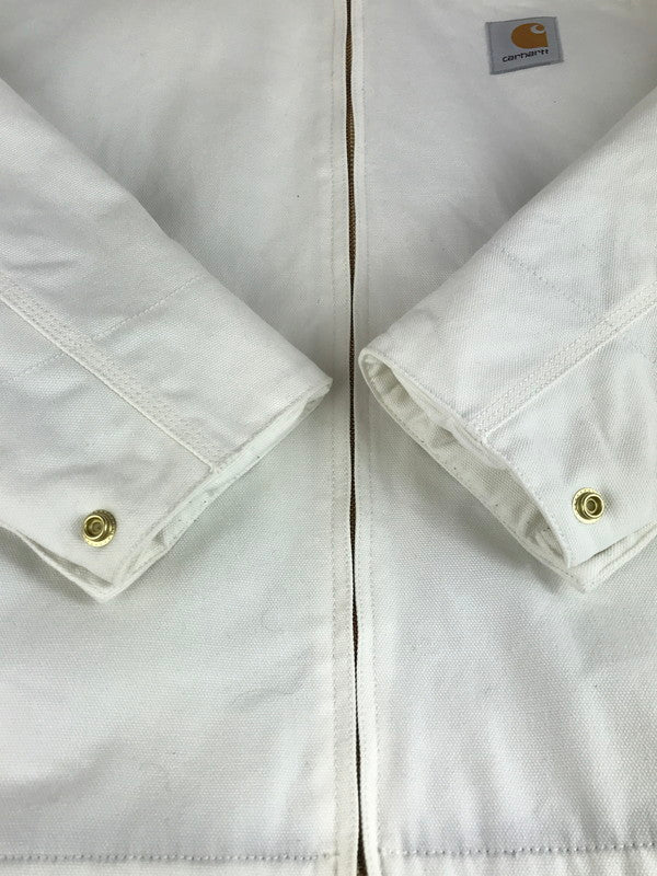 【中古品】【メンズ】 CARHARTT WIP カーハート ワークインプログレス DETROIT JACKET I015264 デトロイトジャケット アウター 142-251117-na-04-tag サイズ：L カラー：ホワイト 万代Net店