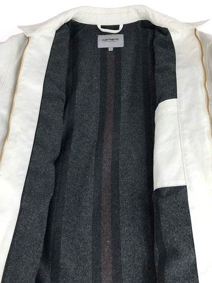 【中古品】【メンズ】 CARHARTT WIP カーハート ワークインプログレス DETROIT JACKET I015264 デトロイトジャケット アウター 142-251117-na-04-tag サイズ：L カラー：ホワイト 万代Net店