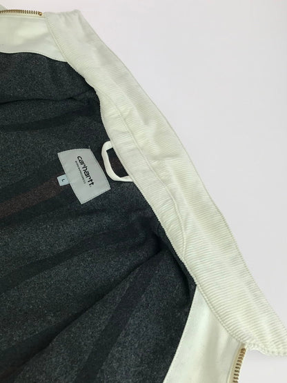 【中古品】【メンズ】 CARHARTT WIP カーハート ワークインプログレス DETROIT JACKET I015264 デトロイトジャケット アウター 142-251117-na-04-tag サイズ：L カラー：ホワイト 万代Net店