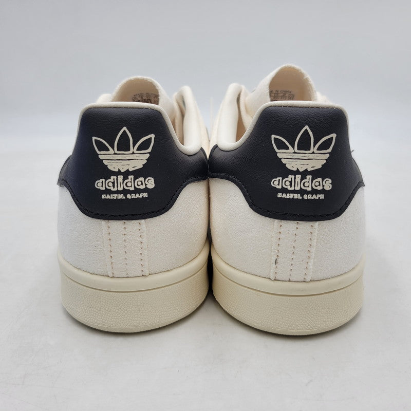 【中古美品】【メンズ】 NAIJEL GRAPH ナイジェルグラフ × ADIDAS ORIGINALS アディダス オリジナルス STAN SMITH H06353 スタンスミス スニーカー シューズ 靴 161-250413-as-22-izu サイズ：27.5cm カラー：CWHITE/CBLACK/OWHITE 万代Net店