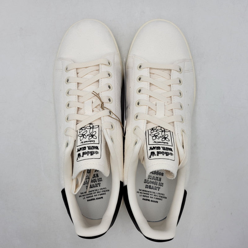 【中古美品】【メンズ】 NAIJEL GRAPH ナイジェルグラフ × ADIDAS ORIGINALS アディダス オリジナルス STAN SMITH H06353 スタンスミス スニーカー シューズ 靴 161-250413-as-22-izu サイズ：27.5cm カラー：CWHITE/CBLACK/OWHITE 万代Net店