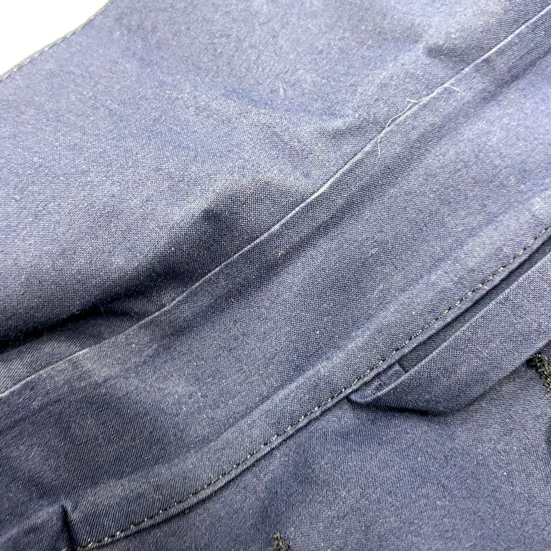 【中古品】【メンズ】 GR-002 英国製 ゴム引き LINER SOUTIEN COLLAR COAT ライナーステンカラーコート アウター 長袖 141-250414-ma-02-izu サイズ：38 カラー：ネイビー 万代Net店