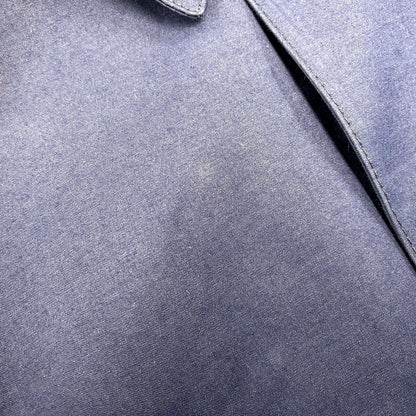 【中古品】【メンズ】 GR-002 英国製 ゴム引き LINER SOUTIEN COLLAR COAT ライナーステンカラーコート アウター 長袖 141-250414-ma-02-izu サイズ：38 カラー：ネイビー 万代Net店