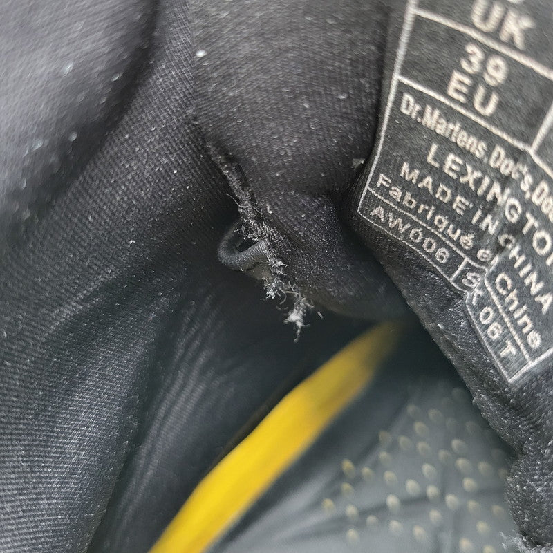 【中古品】【メンズ/レディース】 Dr.Martens ドクターマーチン LEXINGTON LACE UP BOOTS SK06T レキシントン レースアップ ブーツ シューズ 靴 164-250413-as-26-izu サイズ：UK6 カラー：ブラック 万代Net店