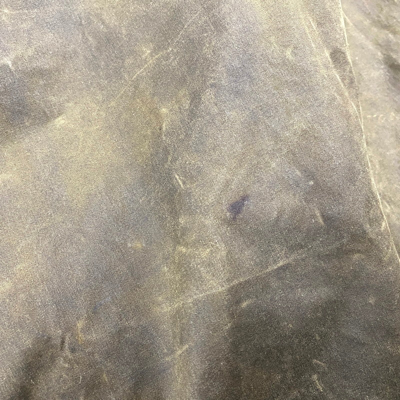 【中古品】【メンズ】 Barbour バーブァー ENGLAND製 2ワラント 80S BORDER OILED JACKET 80年代 ボーダー オイルドジャケット アウター 長袖 144-250414-ma-04-izu サイズ：42 カラー：グリーン 万代Net店