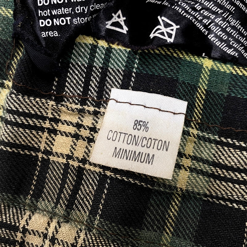 【中古品】【メンズ】 Barbour バーブァー ENGLAND製 2ワラント 80S BORDER OILED JACKET 80年代 ボーダー オイルドジャケット アウター 長袖 144-250414-ma-04-izu サイズ：42 カラー：グリーン 万代Net店