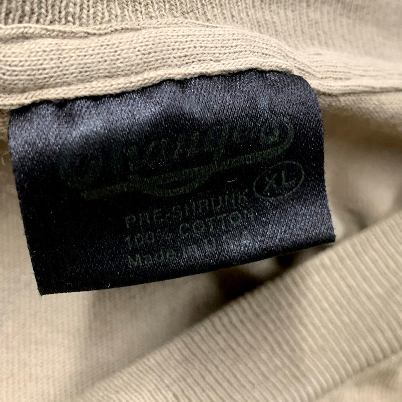 【中古品】【メンズ】 CHANGES チェンジーズ LOONEY TUNES c1994 TASMANIAN DEVIL DOUBLE SIDED PRINT PARODY SS TEE ルーニーテューンズ タズマニアンデビル 半袖Tシャツ USA製 両シングル 146-250426-as-29-izu サイズ：XL カラー：ベージュ系 万代Net店