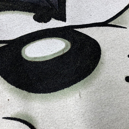 【中古品】【メンズ】 CHANGES チェンジーズ LOONEY TUNES c1994 TASMANIAN DEVIL DOUBLE SIDED PRINT PARODY SS TEE ルーニーテューンズ タズマニアンデビル 半袖Tシャツ USA製 両シングル 146-250426-as-29-izu サイズ：XL カラー：ベージュ系 万代Net店