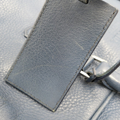 【中古品】【メンズ/レディース】 PRADA プラダ VITELLO DAINO 2WAY LEATHER BRIEF CASE ヴィッテロダイノ 2ウェイレザーブリーフケース 鞄 カバン バッグ 180-250414-ma-18-izu カラー：ブルー 万代Net店