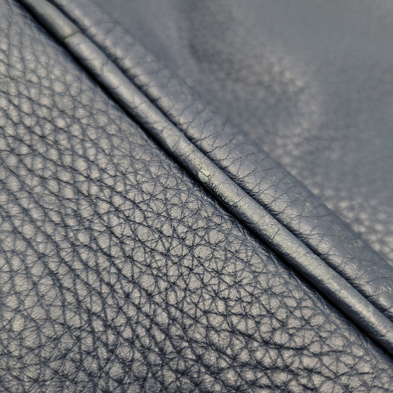 【中古品】【メンズ/レディース】 PRADA プラダ VITELLO DAINO 2WAY LEATHER BRIEF CASE ヴィッテロダイノ 2ウェイレザーブリーフケース 鞄 カバン バッグ 180-250414-ma-18-izu カラー：ブルー 万代Net店