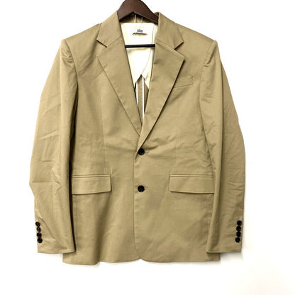 【中古美品】【メンズ】 NEWNOW ニューナウ 2501JK02 COTTON TAILORED JACKET コットンテーラードジャケット アウター 長袖 140-250414-ma-03-izu サイズ：S カラー：CAMEL 万代Net店