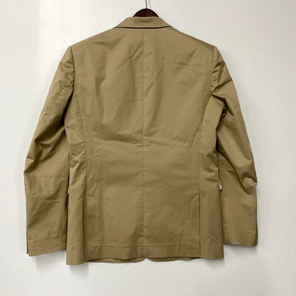 【中古美品】【メンズ】 NEWNOW ニューナウ 2501JK02 COTTON TAILORED JACKET コットンテーラードジャケット アウター 長袖 140-250414-ma-03-izu サイズ：S カラー：CAMEL 万代Net店