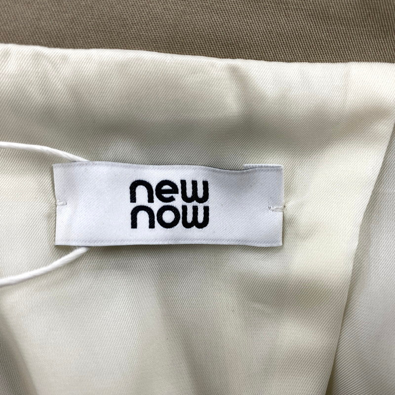 【中古美品】【メンズ】 NEWNOW ニューナウ 2501JK02 COTTON TAILORED JACKET コットンテーラードジャケット アウター 長袖 140-250414-ma-03-izu サイズ：S カラー：CAMEL 万代Net店