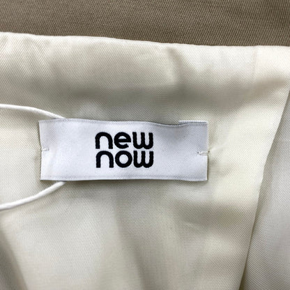 【中古美品】【メンズ】 NEWNOW ニューナウ 2501JK02 COTTON TAILORED JACKET コットンテーラードジャケット アウター 長袖 140-250414-ma-03-izu サイズ：S カラー：CAMEL 万代Net店