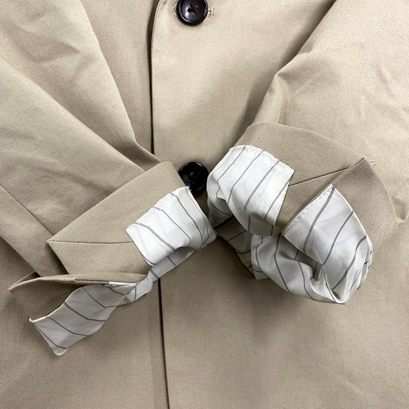 【中古美品】【メンズ】 NEWNOW ニューナウ 2501JK02 COTTON TAILORED JACKET コットンテーラードジャケット アウター 長袖 140-250414-ma-03-izu サイズ：S カラー：CAMEL 万代Net店