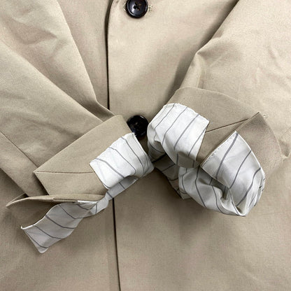 【中古美品】【メンズ】 NEWNOW ニューナウ 2501JK02 COTTON TAILORED JACKET コットンテーラードジャケット アウター 長袖 140-250414-ma-03-izu サイズ：S カラー：CAMEL 万代Net店