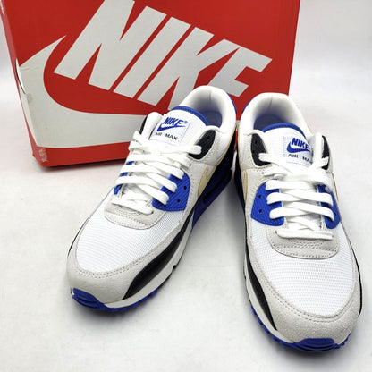 【中古美品】【メンズ】 NIKE ナイキ HF3449-100 AIR MAX 90 PRM エアマックス 90 プレミアム 靴 スニーカー シューズ 160-250414-ma-17-izu サイズ：27.5cm カラー：WHITE/RACER BLUE 万代Net店