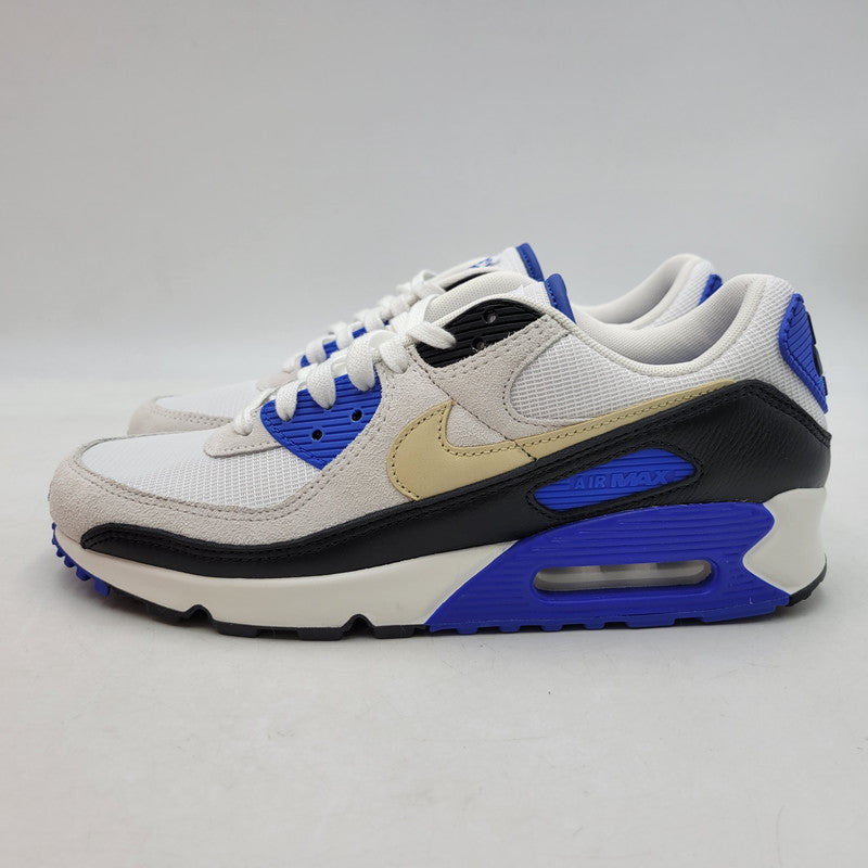 【中古美品】【メンズ】 NIKE ナイキ HF3449-100 AIR MAX 90 PRM エアマックス 90 プレミアム 靴 スニーカー シューズ 160-250414-ma-17-izu サイズ：27.5cm カラー：WHITE/RACER BLUE 万代Net店