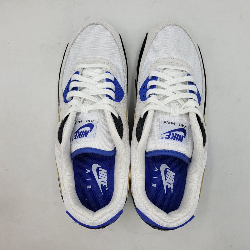 【中古美品】【メンズ】 NIKE ナイキ HF3449-100 AIR MAX 90 PRM エアマックス 90 プレミアム 靴 スニーカー シューズ 160-250414-ma-17-izu サイズ：27.5cm カラー：WHITE/RACER BLUE 万代Net店
