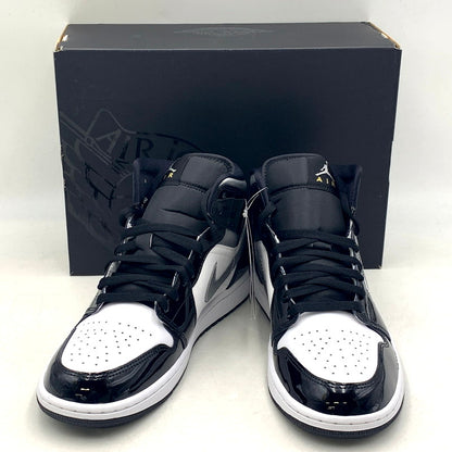【中古美品】【メンズ】 NIKE ナイキ AIR JORDAN 1 MID SE HV0789-010 エア ジョーダン 1 ミッド SE スニーカー シューズ 靴 160-250415-as-09-izu サイズ：27cm カラー：BLACK/METALLIC SILVER-WHITE 万代Net店