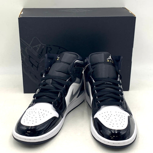 【中古美品】【メンズ】 NIKE ナイキ AIR JORDAN 1 MID SE HV0789-010 エア ジョーダン 1 ミッド SE スニーカー シューズ 靴 160-250415-as-09-izu サイズ：27cm カラー：BLACK/METALLIC SILVER-WHITE 万代Net店