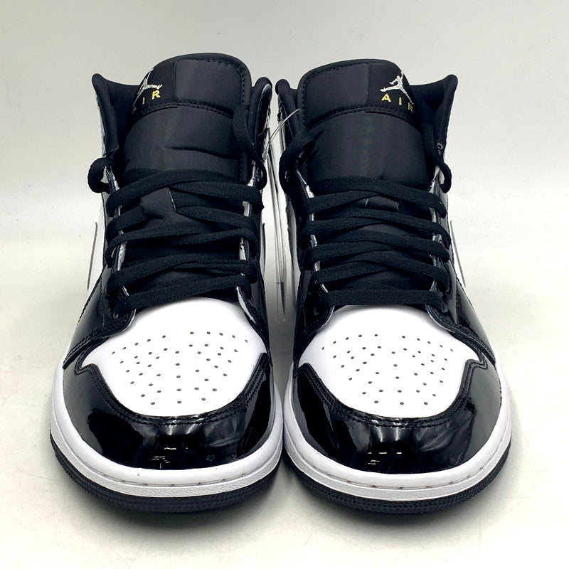 【中古美品】【メンズ】 NIKE ナイキ AIR JORDAN 1 MID SE HV0789-010 エア ジョーダン 1 ミッド SE スニーカー シューズ 靴 160-250415-as-09-izu サイズ：27cm カラー：BLACK/METALLIC SILVER-WHITE 万代Net店