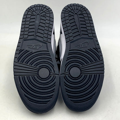 【中古美品】【メンズ】 NIKE ナイキ AIR JORDAN 1 MID SE HV0789-010 エア ジョーダン 1 ミッド SE スニーカー シューズ 靴 160-250415-as-09-izu サイズ：27cm カラー：BLACK/METALLIC SILVER-WHITE 万代Net店