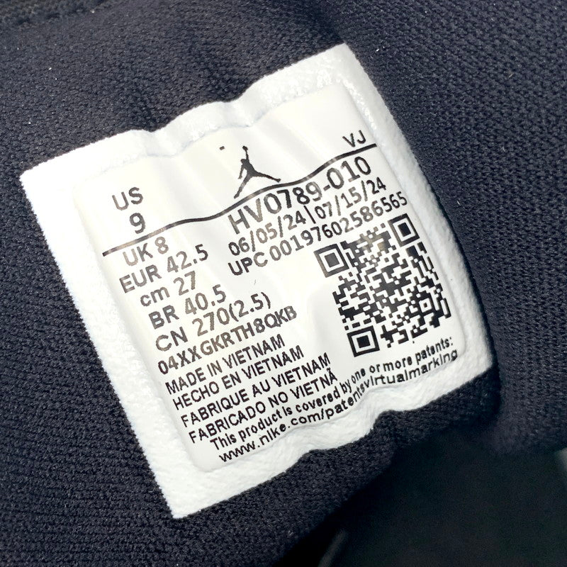 【中古美品】【メンズ】 NIKE ナイキ AIR JORDAN 1 MID SE HV0789-010 エア ジョーダン 1 ミッド SE スニーカー シューズ 靴 160-250415-as-09-izu サイズ：27cm カラー：BLACK/METALLIC SILVER-WHITE 万代Net店