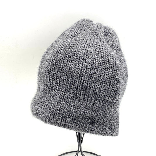 【中古品】【メンズ/レディース】 COMESANDGOES カムズアンドゴーズ WOOL BEANIE ウールビーニー ニット帽 帽子 185-250417-as-26-izu サイズ：F カラー：ダークグレー 万代Net店