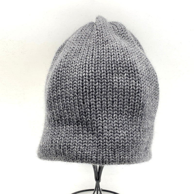 【中古品】【メンズ/レディース】 COMESANDGOES カムズアンドゴーズ WOOL BEANIE ウールビーニー ニット帽 帽子 185-250417-as-26-izu サイズ：F カラー：ダークグレー 万代Net店