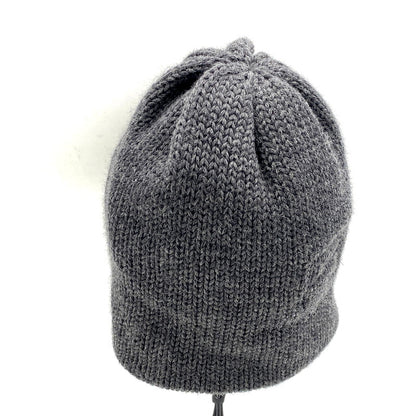 【中古品】【メンズ/レディース】 COMESANDGOES カムズアンドゴーズ WOOL BEANIE ウールビーニー ニット帽 帽子 185-250417-as-26-izu サイズ：F カラー：ダークグレー 万代Net店