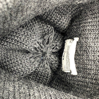 【中古品】【メンズ/レディース】 COMESANDGOES カムズアンドゴーズ WOOL BEANIE ウールビーニー ニット帽 帽子 185-250417-as-26-izu サイズ：F カラー：ダークグレー 万代Net店