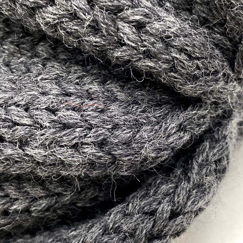 【中古品】【メンズ/レディース】 COMESANDGOES カムズアンドゴーズ WOOL BEANIE ウールビーニー ニット帽 帽子 185-250417-as-26-izu サイズ：F カラー：ダークグレー 万代Net店